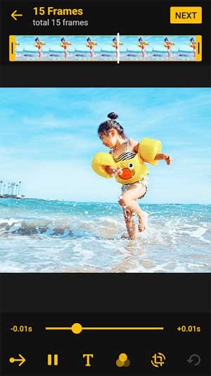 Dễ dàng kiểm soát và thay đổi tốc độ khung hình