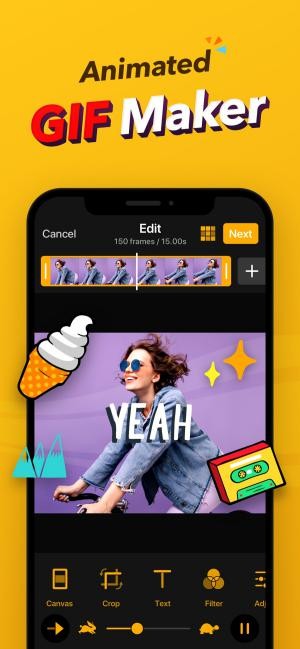 Ứng dụng làm ảnh động GIF nhanh chóng, miễn phí ImgPlay cho iOS