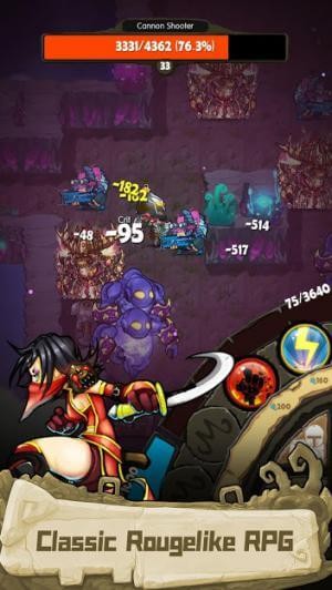 Thưởng thức lối chơi RPG Roguelike hấp dẫn