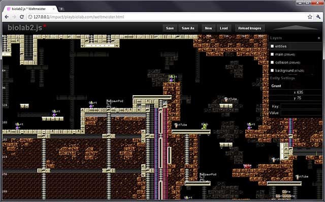 Impact cho phép bạn phát triển các trò chơi HTML5 tuyệt đẹp cho trình duyệt