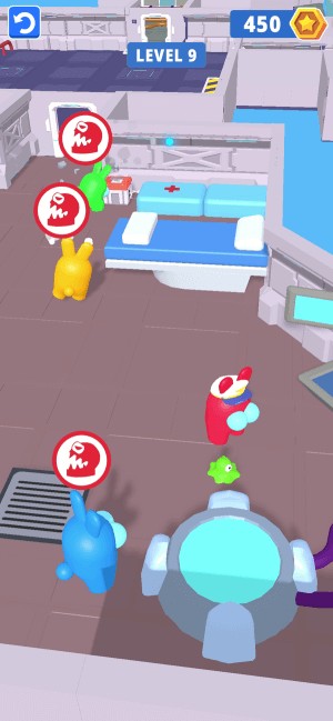 Di chuyển xung quanh phi thuyền