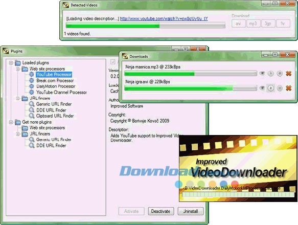 Improved DailyMotion Downloader