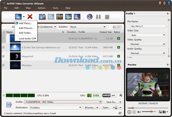 ImTOO Video Converter Ultimate