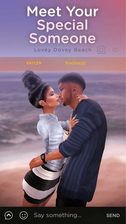 Gặp gỡ những người đặc biệt trong IMVU và xây dựng một mối tình lãng mạn