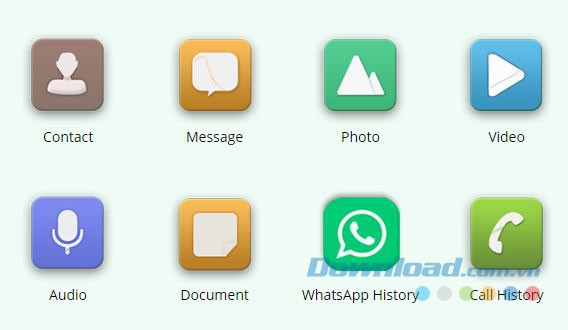Các loại dữ liệu phần mềm có thể khôi phục