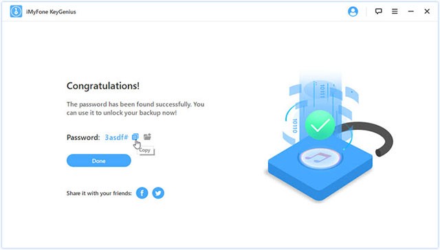Khôi phục mật khẩu sao lưu iTunes cực nhanh và hiệu quả
