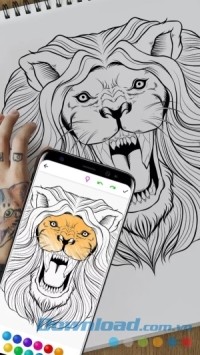 Ứng dụng tô màu InColor cho Android