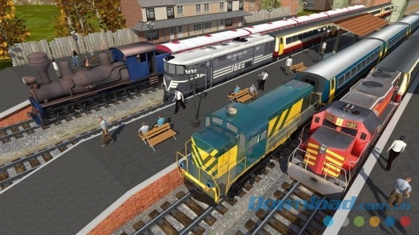 Indian Train Simulator 2017 cho Android thiết kế đồ họa đẹp mắt, sinh động tới từng chi tiết