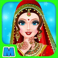 Indian Wedding Dressup & Makeover: Game Trang Điểm Cô Dâu Ấn Độ