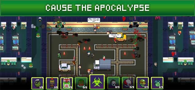 Phát tán virus và gây ra ngày tận thế trong Infectonator 3: Apocalypse