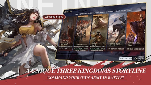 Chỉ huy quân đội của bạn trong trận chiến, viết lại lịch sử Tam Quốc