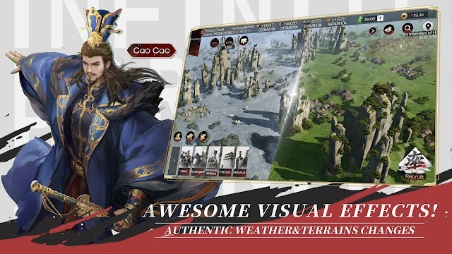 Game Infinite Borders mang đến các hiệu ứng hình ảnh tuyệt vời