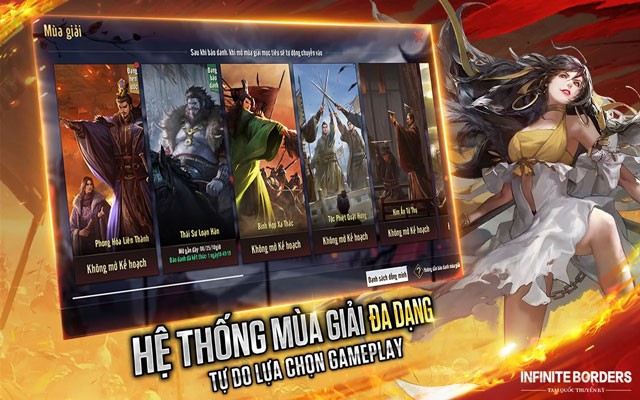 Gameplay tự do chiến đấu, nhiều giải đấu hấp dẫn