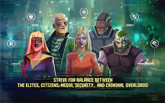 InfiniteCorp là game chiến thuật thẻ bài đặc sắc lấy bối trong một thế giới mạng