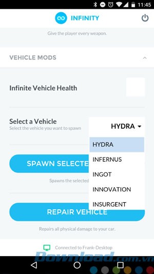 Mod game từ điện thoại