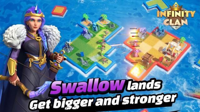 Chiếm lấy các vùng đất, trở nên lớn hơn và mạnh hơn