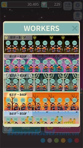 Khám phá hầm ngục