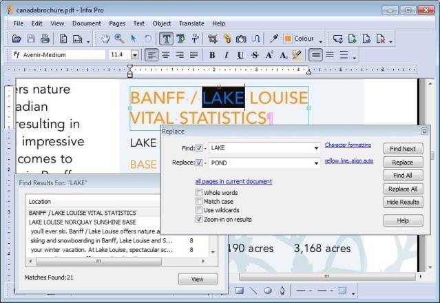 Giao diện Infix PDF Editor