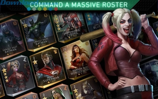 Game có sự góp mặt của nhiều siêu anh hùng biểu tượng trong thế giới DC