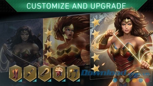 Injustice 2 cho iOS có hệ thống tùy biến và nâng cấp nhân vật phong phú