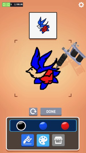 Tạo ra các hình xăm giống với yêu cầu nhất