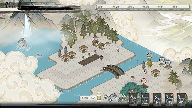 Ink Reverie là trò chơi xây thành phố Trung Hoa cổ đại lấy cảm hứng từ thời Nhà Đường và Nhà Tống