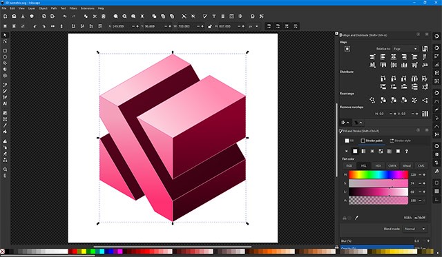 Inkscape phù hợp với mọi đối tượng người dùng, từ chuyên nghiệp đến cá nhân