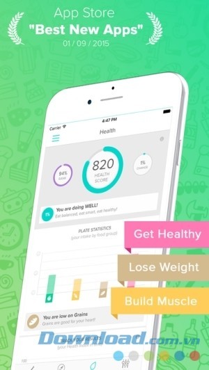 Inlivo cho iOS ứng dụng sức khỏe