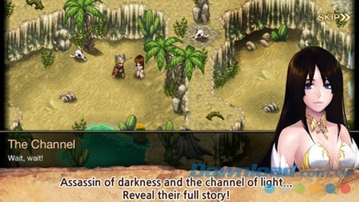 Chiến đấu trong nhiều bối cảnh khác nhau thuộc bản đồ Inotia 4