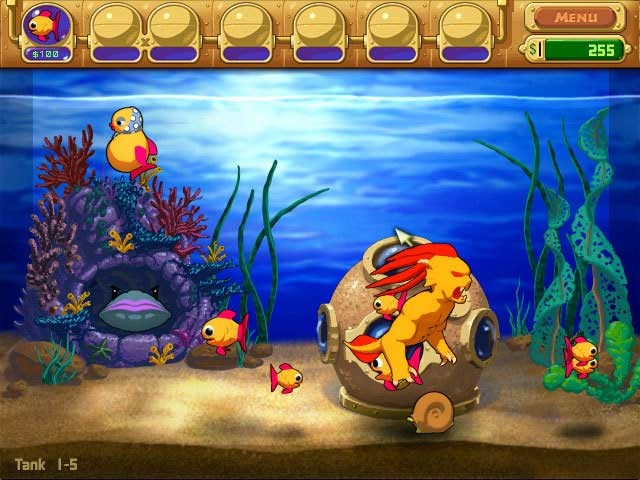 Insaniquarium Deluxe là một game hay của hãng PopCap