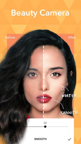 Camera làm đẹp mạnh mẽ