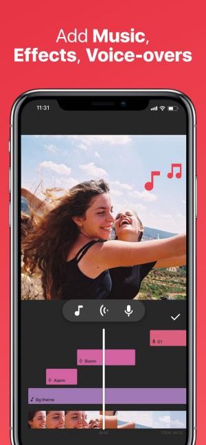 Thêm nhạc, hiệu ứng, lồng tiếng vào video bằng Inshot