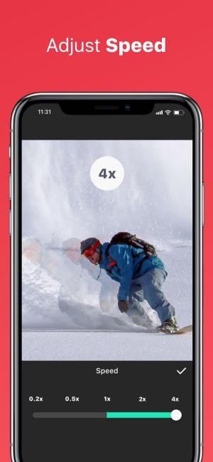 Điều chỉnh tốc độ video