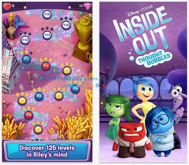 Inside Out Thought Bubbles
