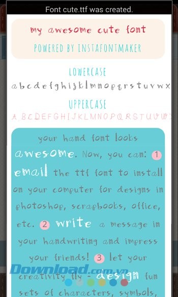 Tạo chữ viết tay độc đáo, cá tính