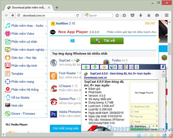 Xem trước nội dung liên kết