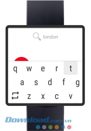Tìm kiếm trên Internet Browser cho Android Wear