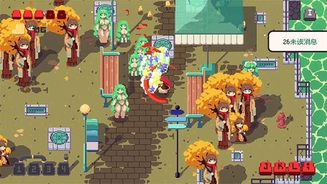 Lối chơi của Internet Generation nhấn mạnh vào phong cách Beat 'Em Up nhịp độ cao, vô cùng sôi động