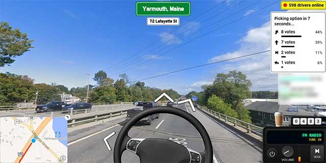 Lái xe khắp nước Mỹ trong game Internet Roadtrip