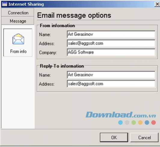Chia sẻ dữ liệu hoạt động trên máy in nhanh qua mạng
