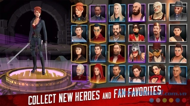 Lựa chọn hóa thân thành vô số anh hùng lấy hình tượng từ phim