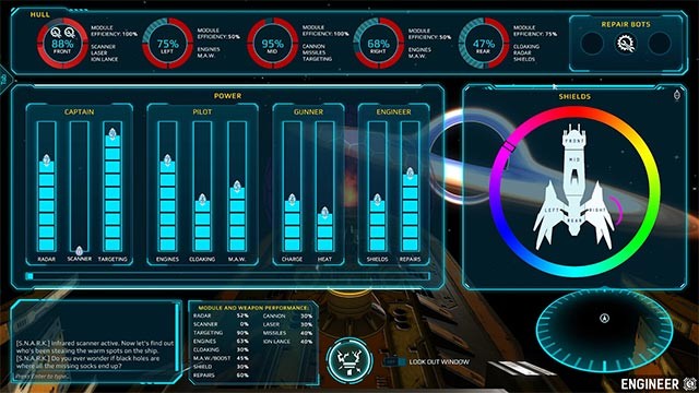 Nâng cấp tàu chiến, vũ khí và lựa chọn 1 trong 4 vai trò mà Into the MAW cung cấp