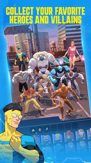 Thu thập các anh hùng và kẻ phản diện yêu thích của bạn