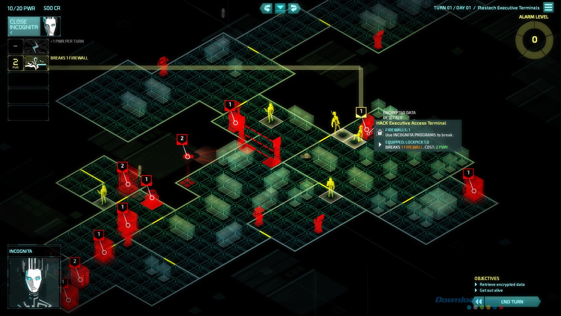 Gameplay của Invisible Inc