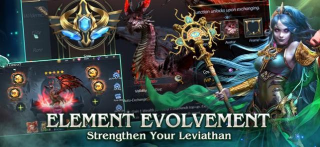Tiến hóa các yếu tố, nâng cấp sức mạnh của Leviathan