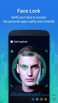 IObit Applock cho Android mang Face ID lên smartphone