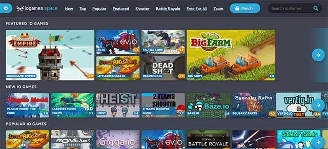 iogames.space là trang web chơi game IO hàng đầu và được cập nhật liên tục