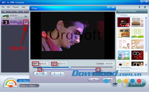 iOrgsoft AVI to DVD Creator