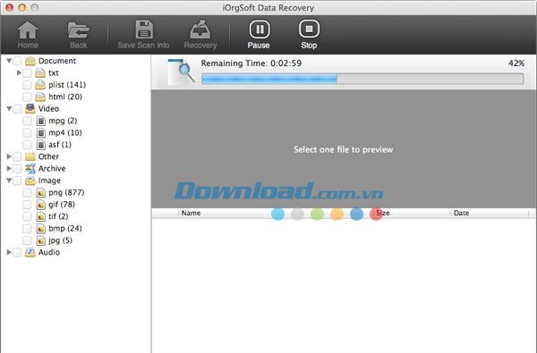 iOrgsoft Data Recovery for Mac