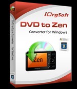 iOrgSoft DVD to Zune Converter 4.3.1 - Convert DVD to Zune